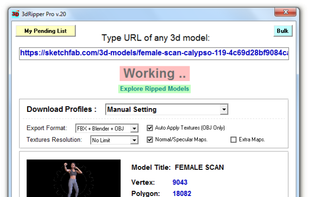 3DRipper screenshot 1