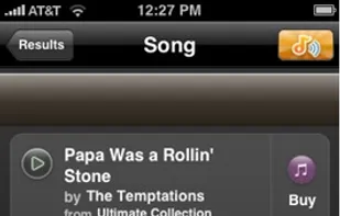 Midomi Ultra screenshot 1