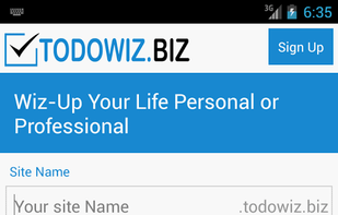 TodoWiz screenshot 1
