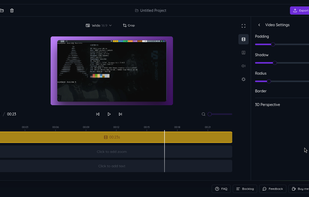 Video Editor UI