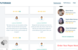 Tutoriage screenshot 1
