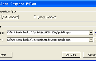 Select Compare Files
