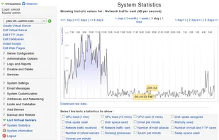 Virtualmin screenshot 2