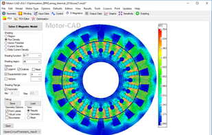 Ansys Motor-CAD screenshot 1