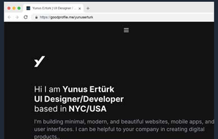 goodprofile{me} screenshot 1