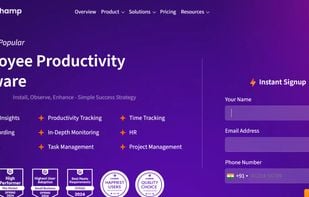Time Champ is a comprehensive productivity monitoring software that helps businesses track and optimize their team’s performance. It offers features like activity tracking, screenshots, productivity monitoring, real-time monitoring, time and attendance tracking, API integration, alerts, and detailed reports. 