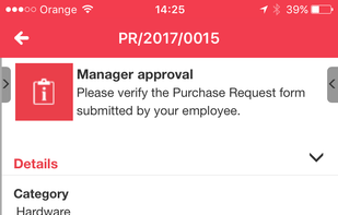 WEBCON BPS available also on mobile devices