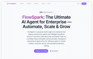 main page for flowspark