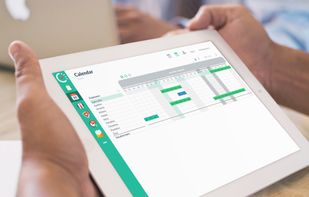 Calendar view of an employee to look at his/her weekly shifts view and occupancy