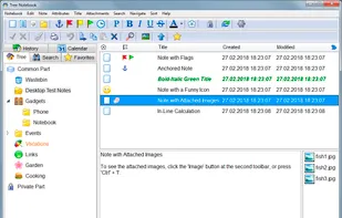Tree Notebook screenshot 1