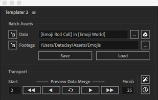 Templater screenshot 1