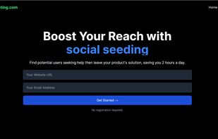 home page