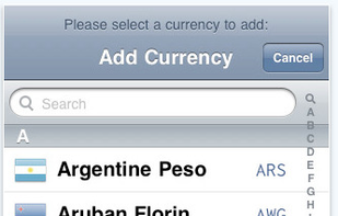 Currency screenshot 1