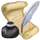 Scroll, Quill & INK icon
