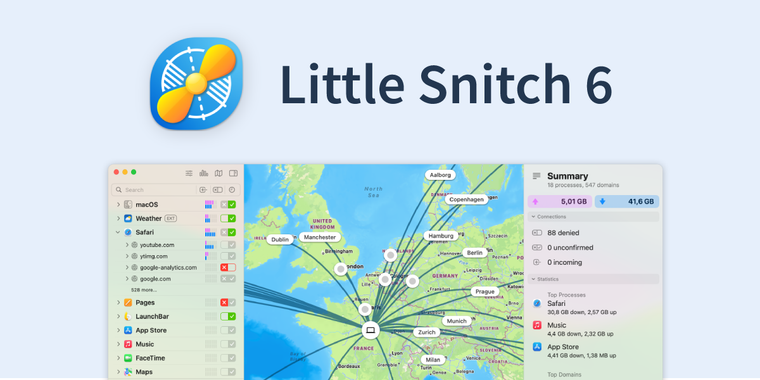 Little Snitch 6: A new era of enhanced network monitoring and protection for macOS image