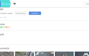 Project screen(Ready for launch)