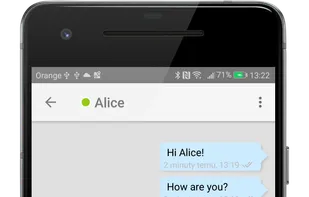 Stork IM screenshot 1