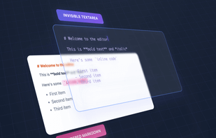 OverType Markdown Editor screenshot 1