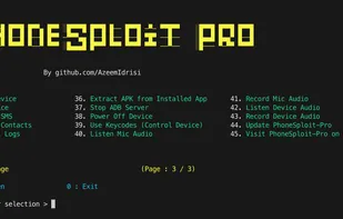 PhoneSploit Pro screenshot 2