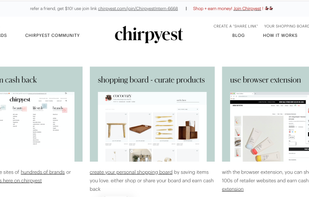 Earn up to 30% cash back from thousands of brands and retailers.