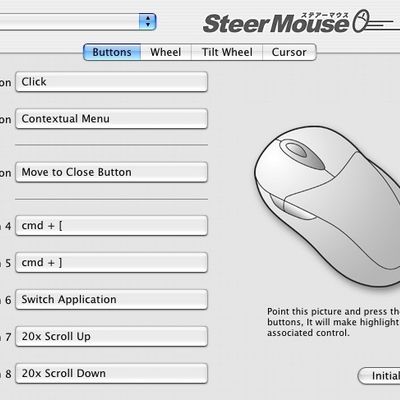 x mouse button control mac