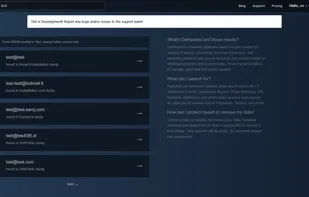 DeHashed screenshot 1