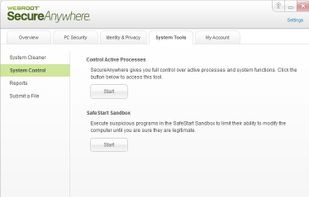 Webroot SecureAnywhere Antivirus screenshot 1