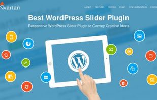 Avartan Slider Lite – WordPress Plugin screenshot 1