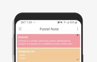 PastelNote - Notepad, Notes screenshot 1