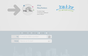 DropMeFiles screenshot 1