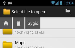 OI File Manager screenshot 2