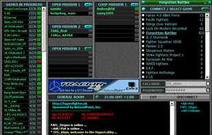Hyperlobby screenshot 1