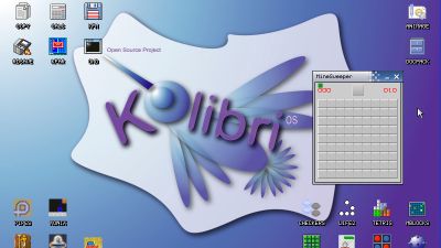 KolibriOS screenshot 1