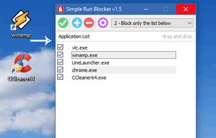 Simple Run Blocker screenshot 2