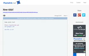 Pastelink screenshot 1