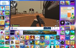 Game page screenshot of ponjy.com