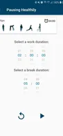 Pausing Healthily (PFA) screenshot 1