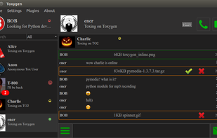 Toxygen screenshot 1
