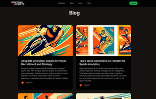 Machina Sports screenshot 1