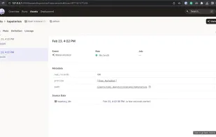 Dagster screenshot 2