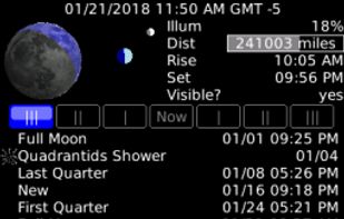 Moon Almanac screenshot 1