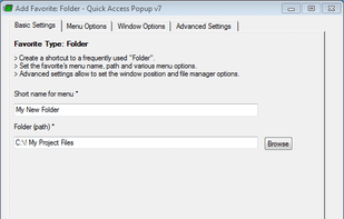 Quick Access Popup screenshot 3