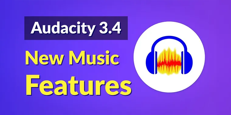 Latest Audacity 3.4 introduces new beats and measures grid, upgraded exporter, and more! image