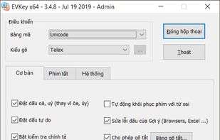 EVKey screenshot 1