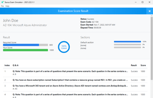 Taurus Exam Simulator screenshot 2