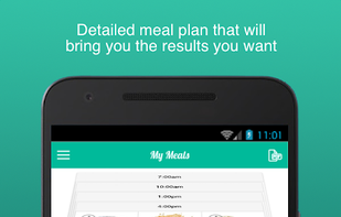 Fitness Meal Planner - Your Nutrition Coach screenshot 1