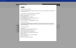 TomatoTimer screenshot 2