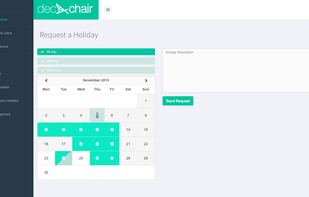 Deckchair Holiday Management screenshot 1