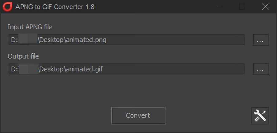 How to convert GIF to APNG (animated PNG)