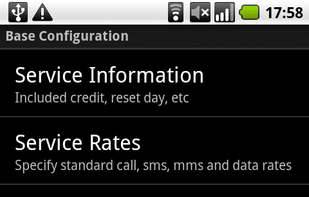 Credit Usage screenshot 1